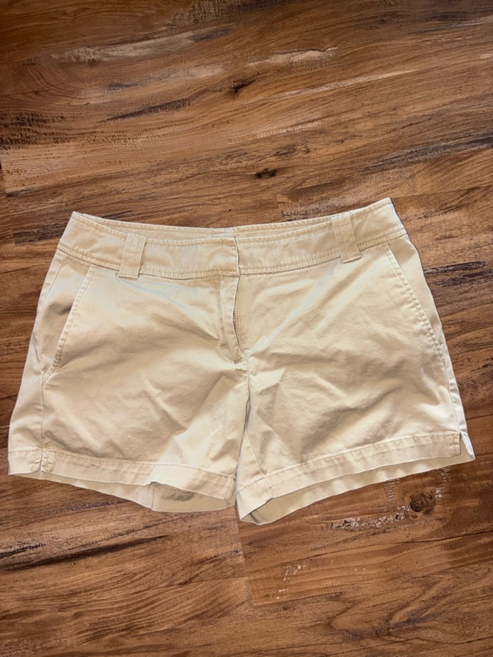 New York & Company Tan Chino Shorts